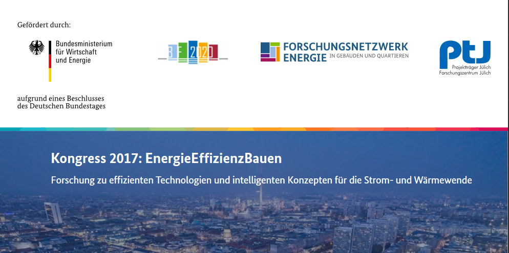 30.01.2017 - "Kongress 2017: EnergieEffizienzBauen" Vortrag Harald Semke im Berliner Gasometer