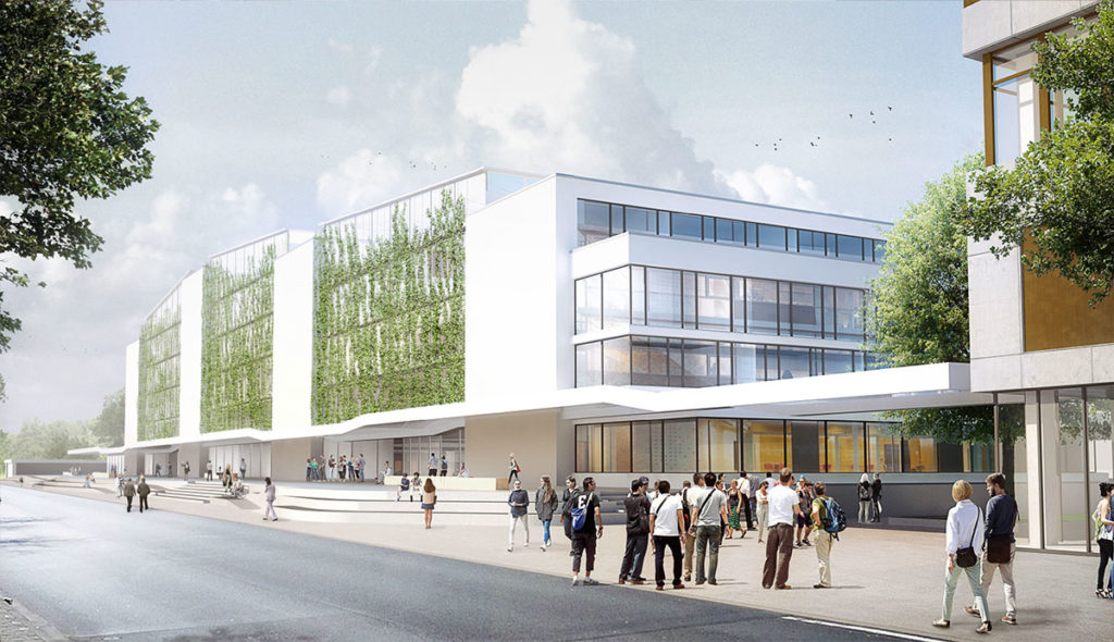 Wettbewerb Neubau einer zweigeschossigen Bibliothekslandschaft nach dänischem Vorbild und die Sanierung der 4 Fakultätsblöcke für Geisteswissenschaften der Christian- Alberecht- Universität zu Kiel (CAU)